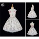 Miss Point Susan's Courtyard Box Pleated JSK(Reservation/3 Colours/Full Payment Without Shipping)